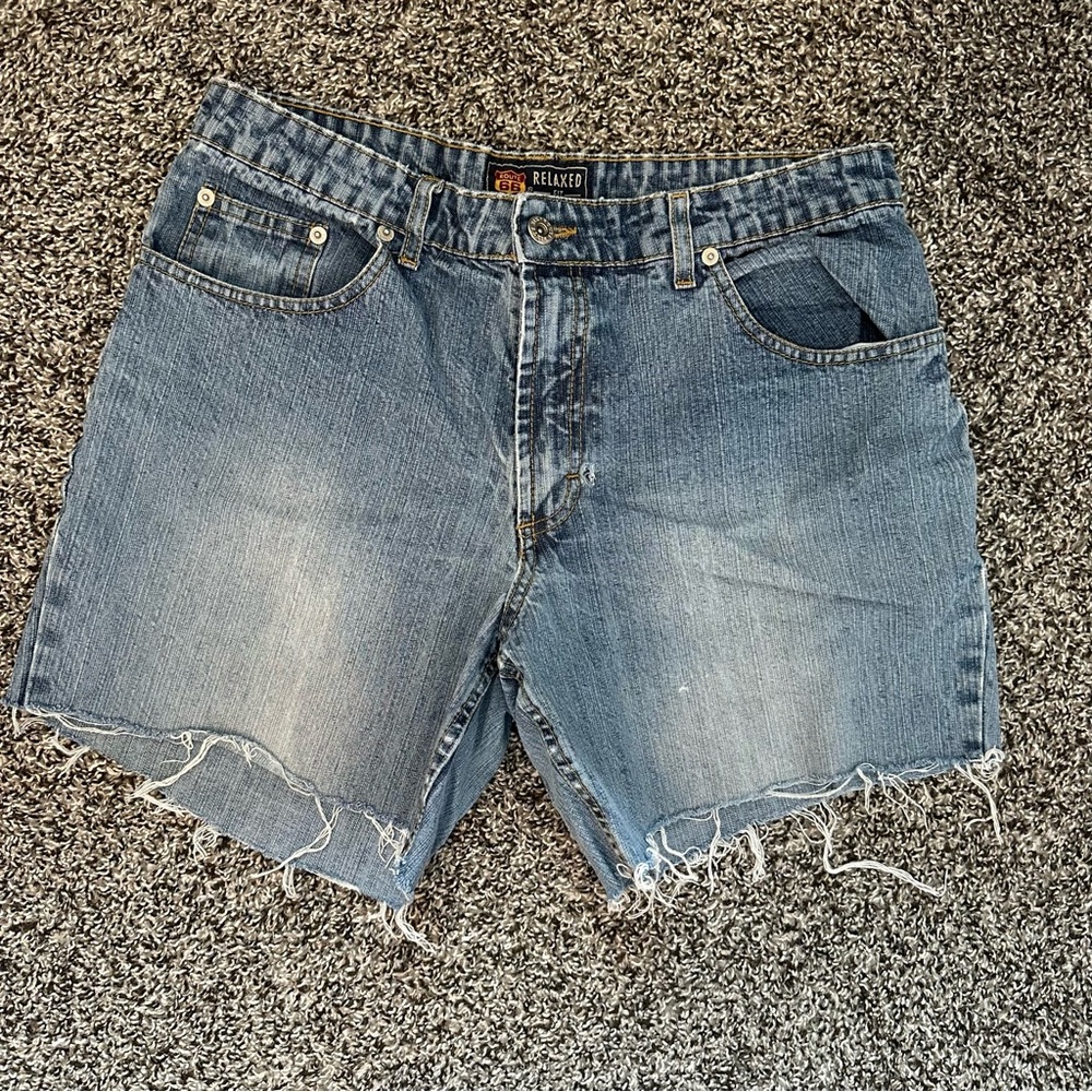 Relaxed Fit Denim Shorts